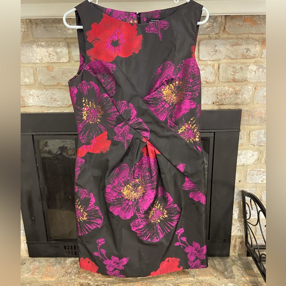 Tamari sleeveless floral dress